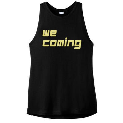 We Coming Ladies PosiCharge Tri-Blend Wicking Tank