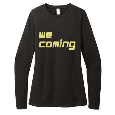 We Coming Womens CVC Long Sleeve Shirt