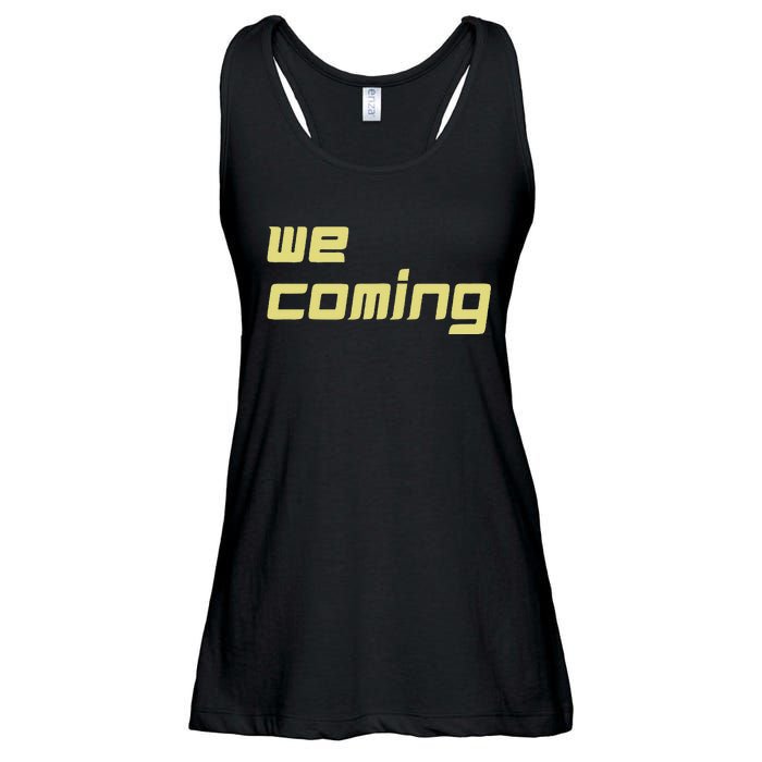 We Coming Ladies Essential Flowy Tank