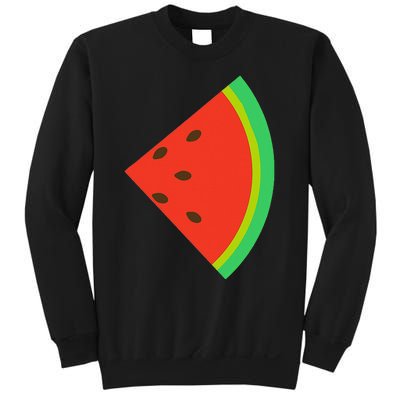 Watermelon Costume Watermelon Slice Couple Matching Sweatshirt