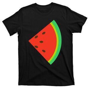 Watermelon Costume Watermelon Slice Couple Matching T-Shirt