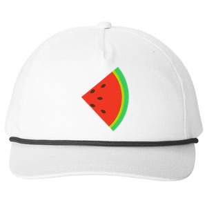 Watermelon Costume Watermelon Slice Couple Matching Snapback Five-Panel Rope Hat