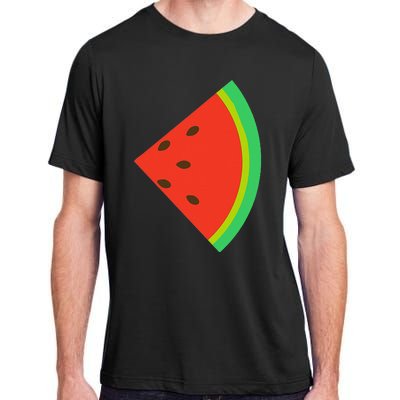 Watermelon Costume Watermelon Slice Couple Matching Adult ChromaSoft Performance T-Shirt