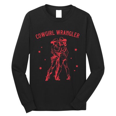 Western Cowgirl Wrangler Lesbian Queer Long Sleeve Shirt