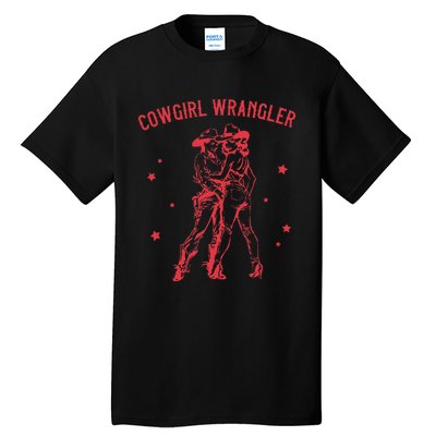 Western Cowgirl Wrangler Lesbian Queer Tall T-Shirt