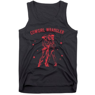 Western Cowgirl Wrangler Lesbian Queer Tank Top