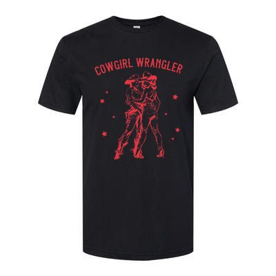 Western Cowgirl Wrangler Lesbian Queer Softstyle CVC T-Shirt