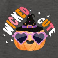 Wicked Cute Witch Halloween Pumpkin Vector Backpack