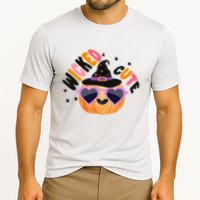 Wicked Cute Witch Halloween Pumpkin Cooling Performance Crew T-Shirt