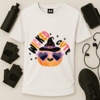 Wicked Cute Witch Halloween Pumpkin Cooling Performance Crew T-Shirt