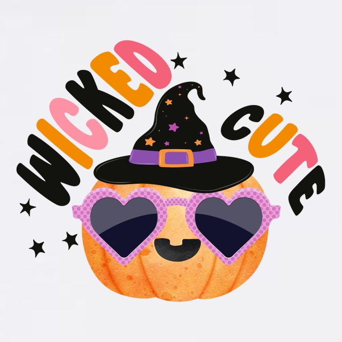 Wicked Cute Witch Halloween Pumpkin Cooling Performance Crew T-Shirt