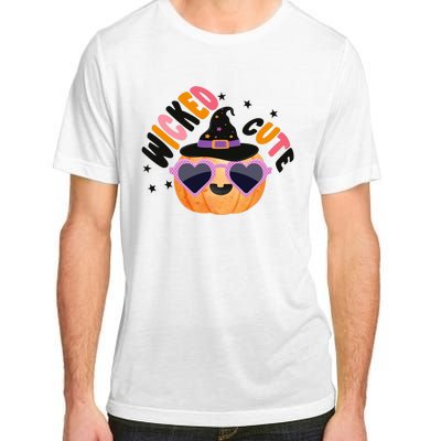 Wicked Cute Witch Halloween Pumpkin Adult ChromaSoft Performance T-Shirt