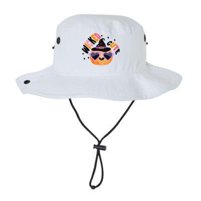 Wicked Cute Witch Halloween Pumpkin Bucket Hat