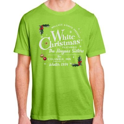 White Christmas Wallace And Davis Haynes Sister Adult ChromaSoft Performance T-Shirt