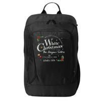 White Christmas Wallace And Davis Haynes Sister City Backpack