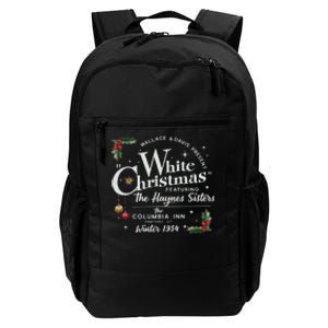 White Christmas Wallace And Davis Haynes Sister Daily Commute Backpack