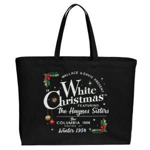 White Christmas Wallace And Davis Haynes Sister Cotton Canvas Jumbo Tote