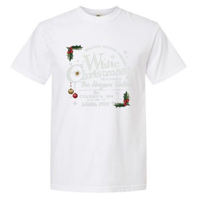 White Christmas Wallace And Davis Haynes Sister Garment-Dyed Heavyweight T-Shirt