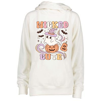 Wicked Cute Womens Funnel Neck Pullover Hood