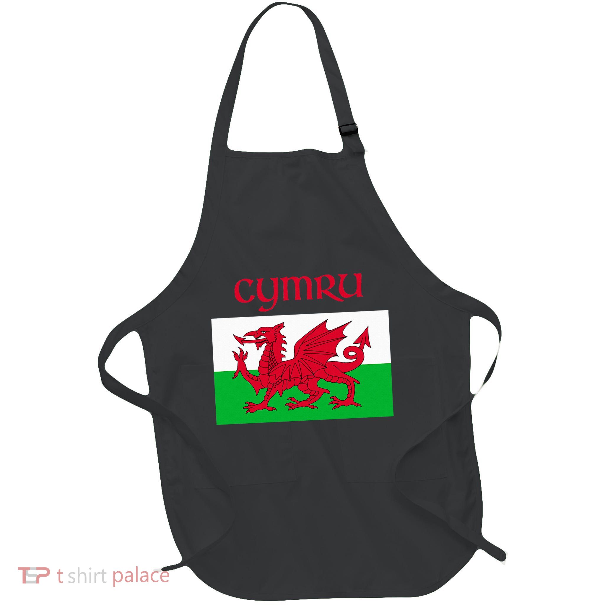 Wales Cymru Welsh Flag Apron