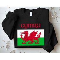 Wales Cymru Welsh Flag Sweatshirt
