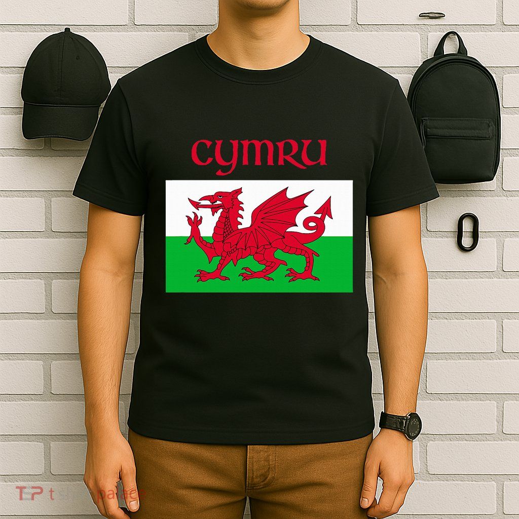 Wales Cymru Welsh Flag T-Shirt