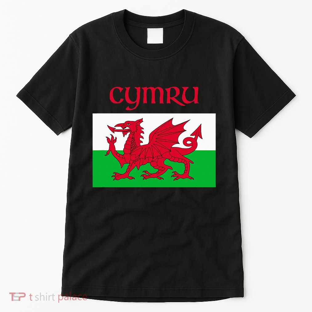 Wales Cymru Welsh Flag Tall T-Shirt