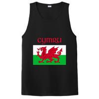 Wales Cymru Welsh Flag PosiCharge Competitor Tank