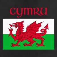 Wales Cymru Welsh Flag Golf Towel
