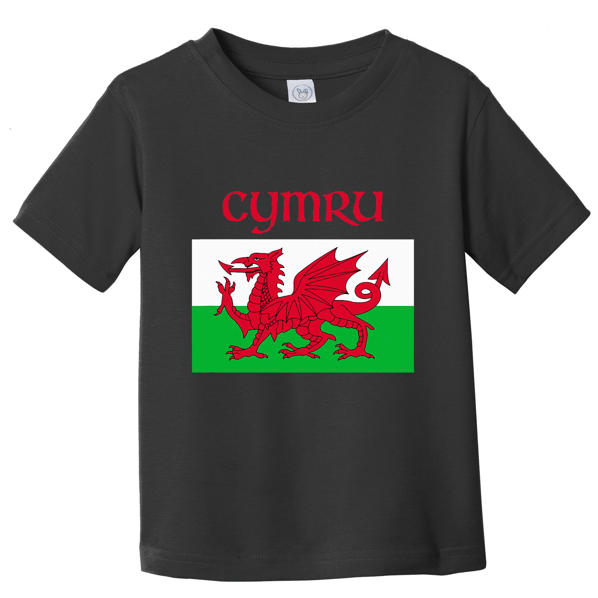 Wales Cymru Welsh Flag Toddler T-Shirt