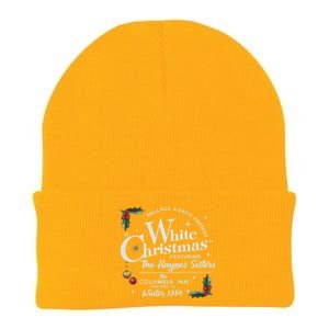 White Christmas Wallace And Davis Haynes Sister Knit Cap Winter Beanie