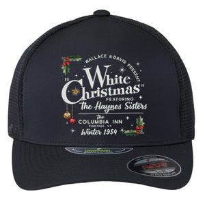 White Christmas Wallace And Davis Haynes Sister Flexfit Unipanel Trucker Cap