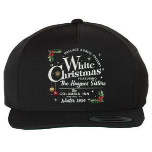 White Christmas Wallace And Davis Haynes Sister Wool Snapback Cap