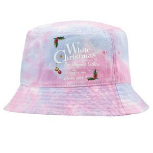 White Christmas Wallace And Davis Haynes Sister Tie-Dyed Bucket Hat