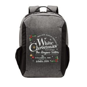 White Christmas Wallace And Davis Haynes Sister Vector Backpack