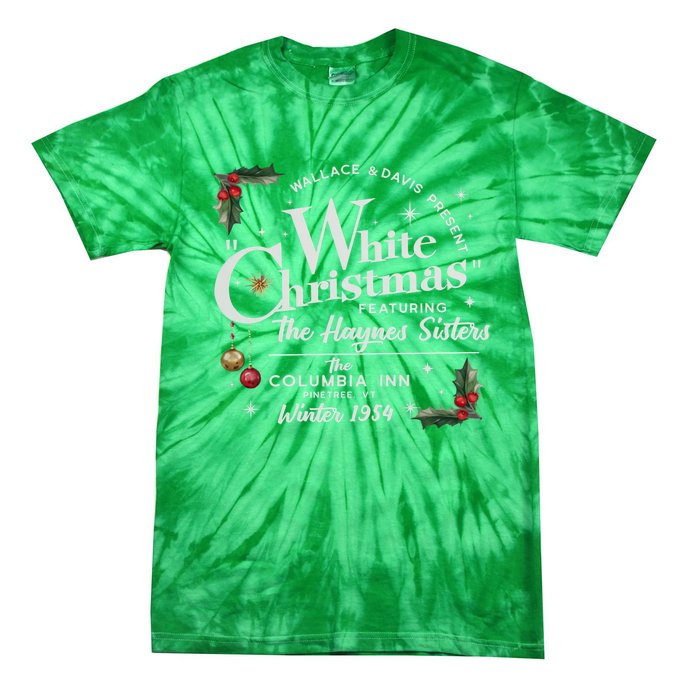 White Christmas Wallace And Davis Haynes Sister Tie-Dye T-Shirt