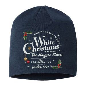 White Christmas Wallace And Davis Haynes Sister Sustainable Beanie