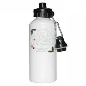 White Christmas Wallace And Davis Haynes Sister Aluminum Water Bottle