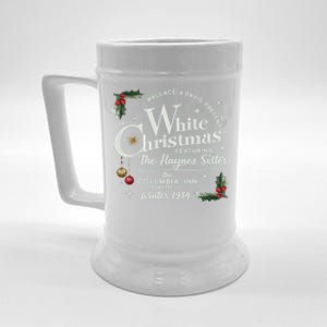 White Christmas Wallace And Davis Haynes Sister Beer Stein