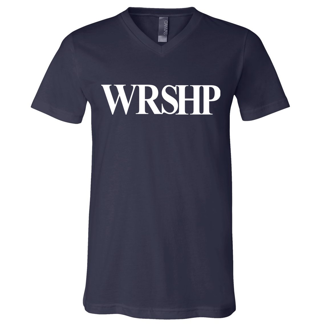 Worship Christian Words Of Faith V-Neck T-Shirt