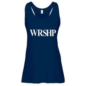 Worship Christian Words Of Faith Ladies Essential Flowy Tank