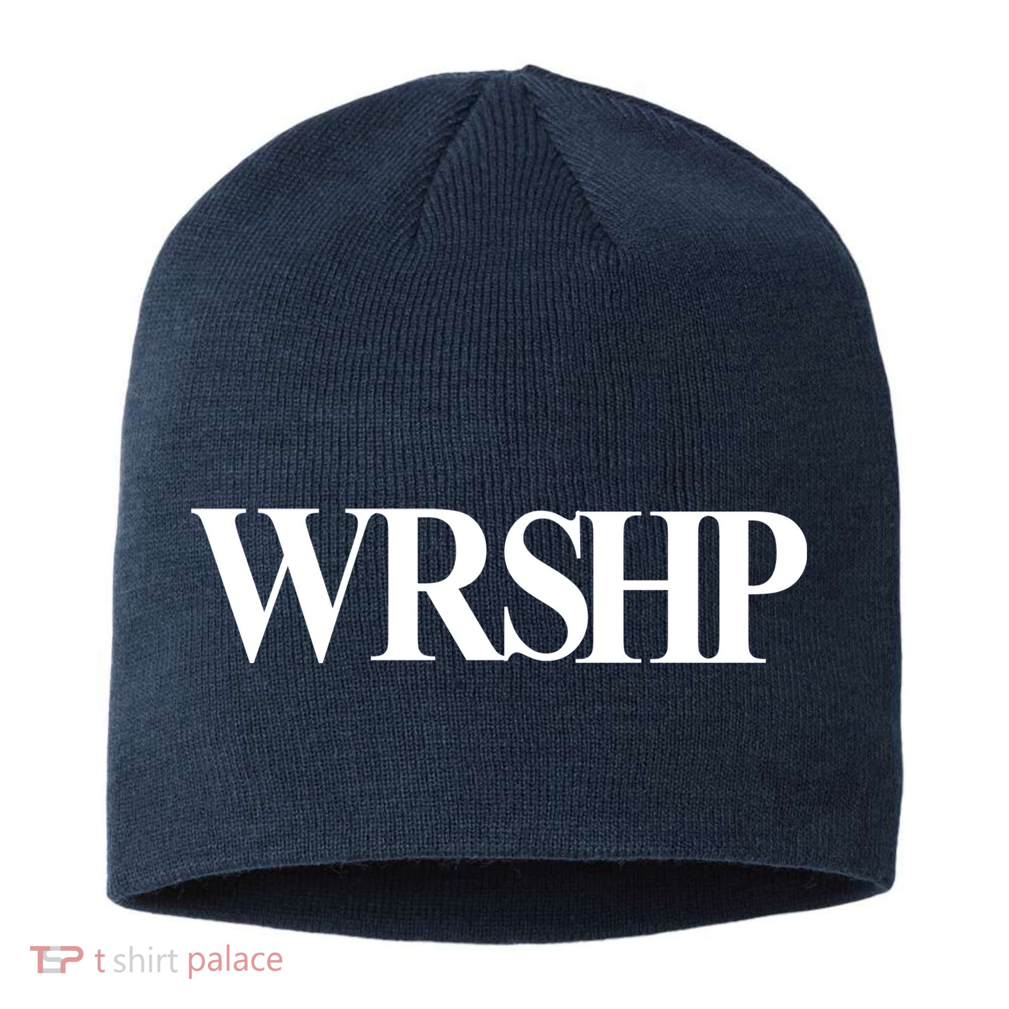 Worship Christian Words Of Faith Sustainable Beanie