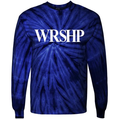 Worship Christian Words Of Faith Tie-Dye Long Sleeve Shirt