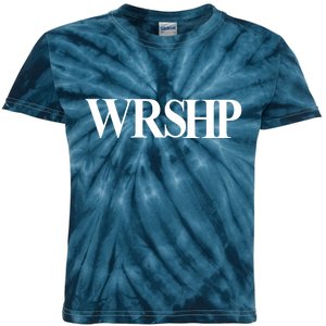 Worship Christian Words Of Faith Kids Tie-Dye T-Shirt