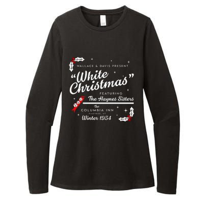 White Christmas Wallace And Davis Haynes Sister Womens CVC Long Sleeve Shirt