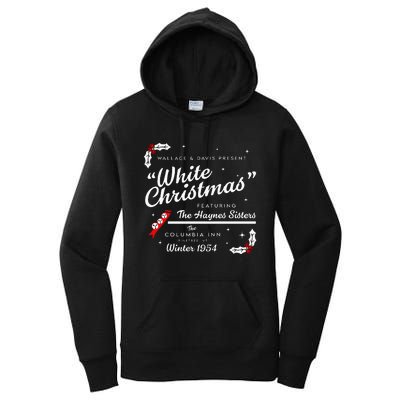 White Christmas Wallace And Davis Haynes Sister Women's Pullover Hoodie