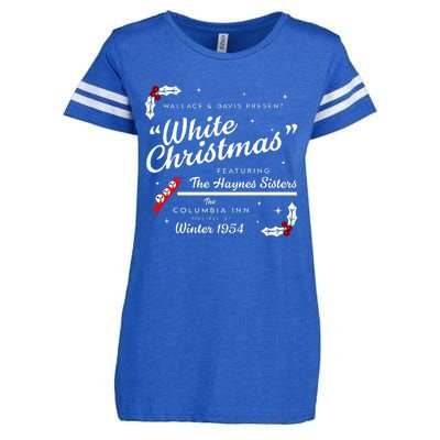 White Christmas Wallace And Davis Haynes Sister Enza Ladies Jersey Football T-Shirt