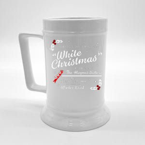 White Christmas Wallace And Davis Haynes Sister Beer Stein