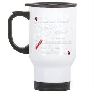 White Christmas Wallace And Davis Haynes Sister Stainless Steel Travel Mug