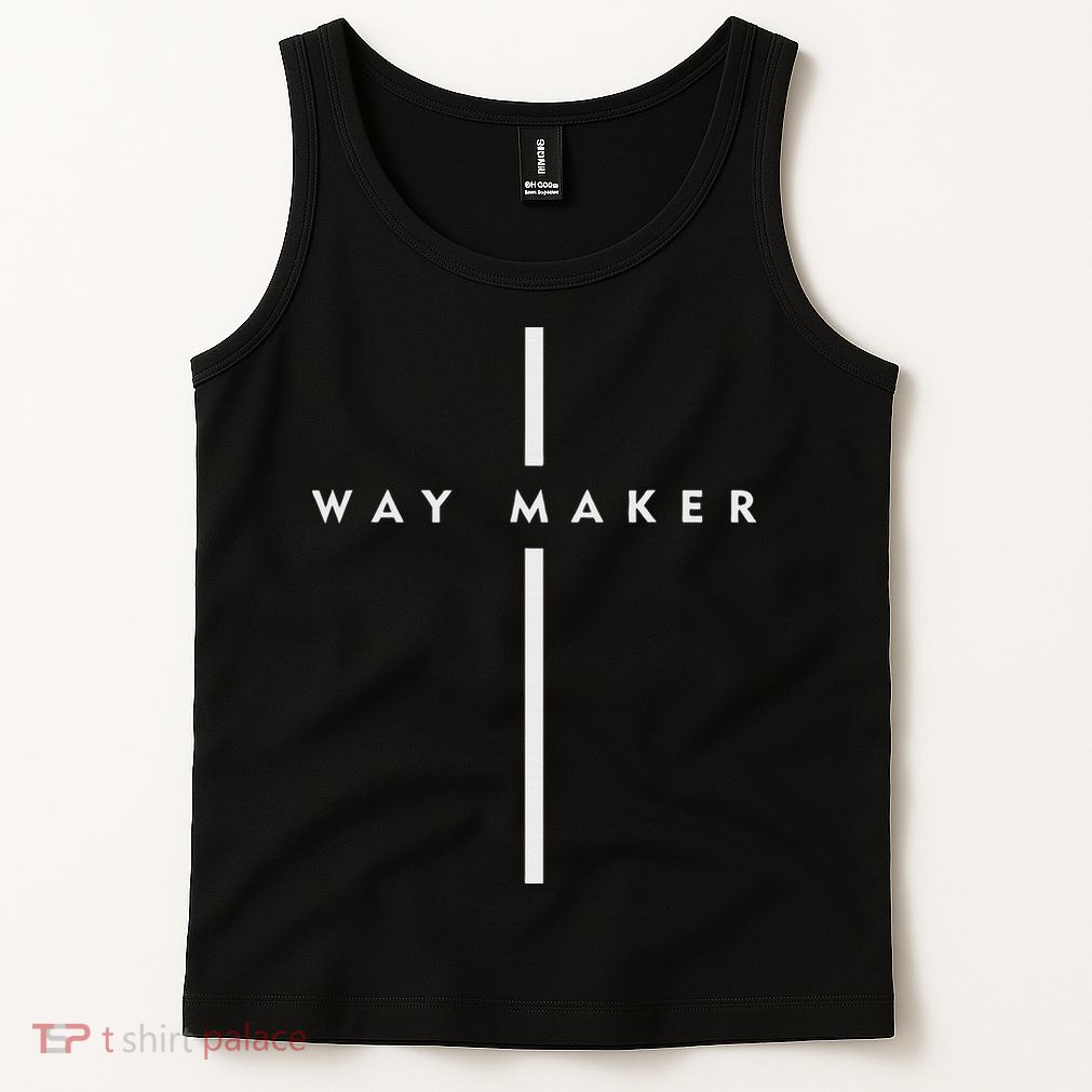 Waymaker Christian Women Cross Shape Faith Tank Top